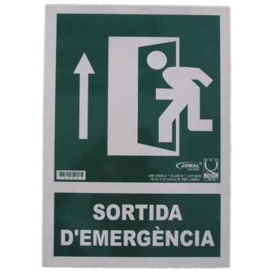 Salida de emergencia Iconografía